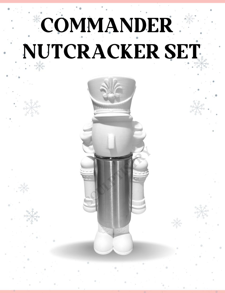 Commander Nutcracker Set