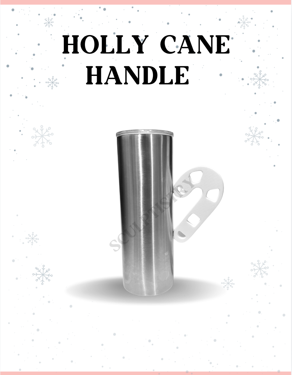 Holly Cane Handle